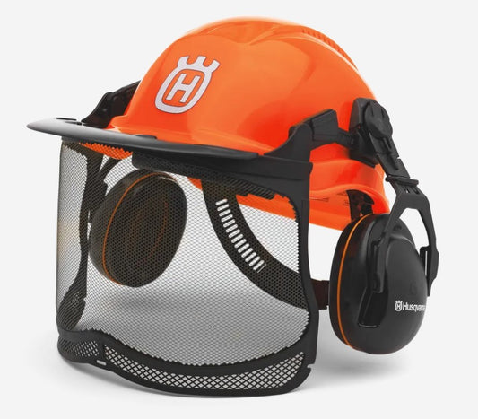 Casque de protection abattage