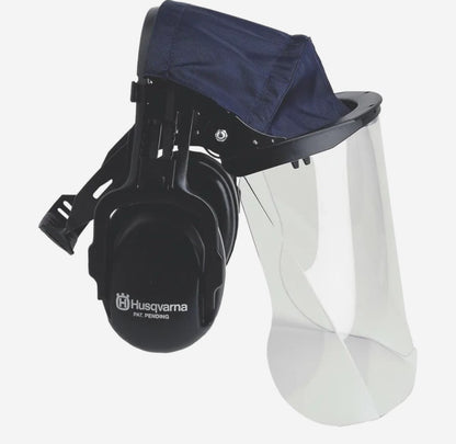 Protège-oreilles avec plexiglass