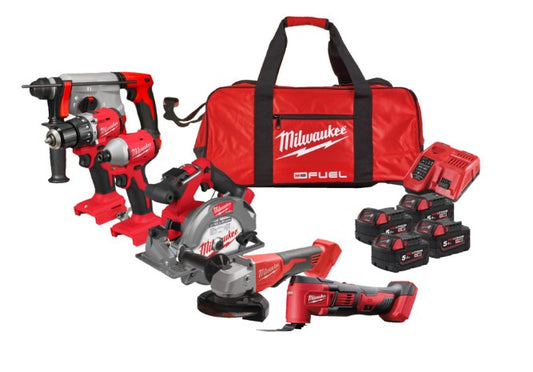 Pack 6 outils 18V M18 FPP6HK-504B