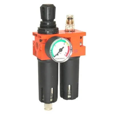 Ensemble filtre régulateur lubrificateur 1/4''