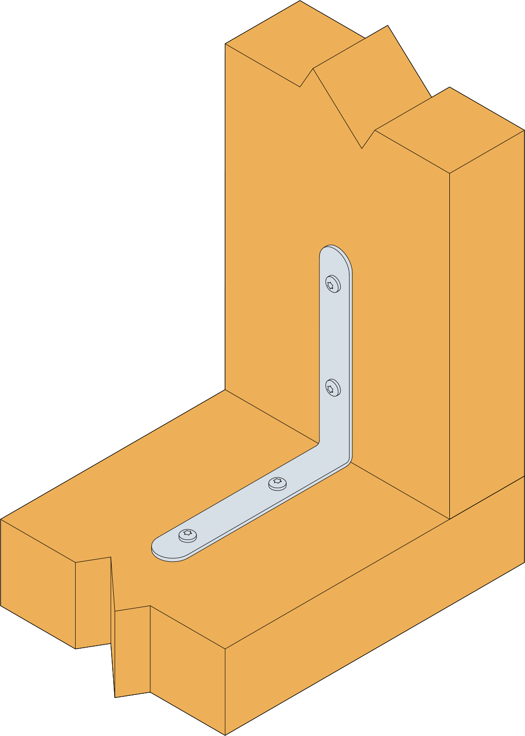 Équerre de chaise