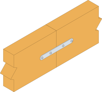 Équerre de chaise droite
